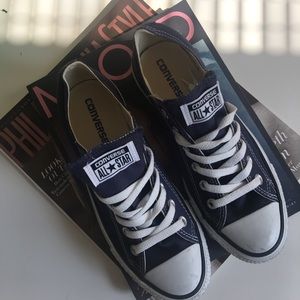 Navy Converse All Stars